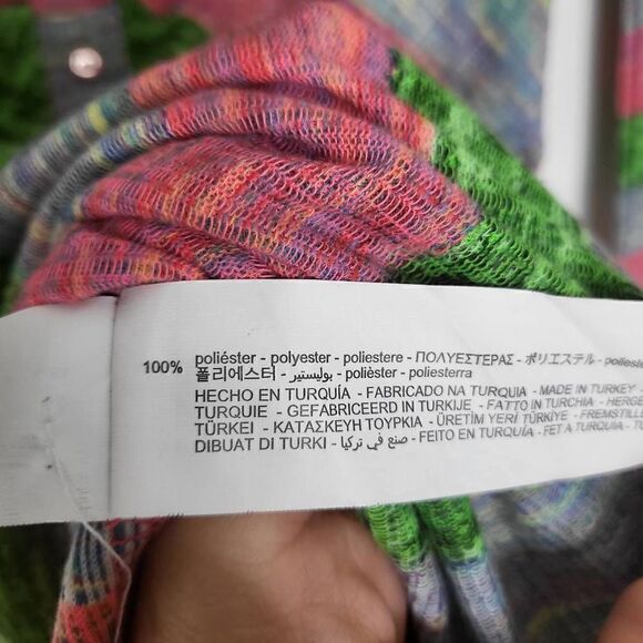 Zara Collared Shirt Dress With Ruching Multicolor Striped Size Small - Picture 11 of 11